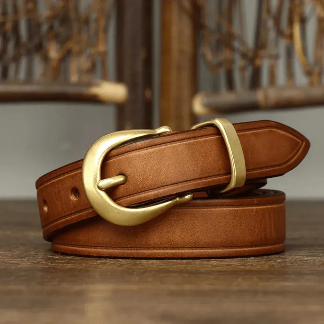 Wania Slim Curved Buckle Belt