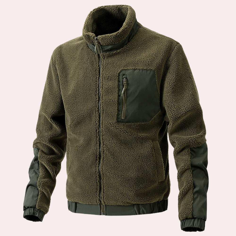 Outdoor Fleece Jacket For Men Warm Comfort And Stylish Performance For All Outdoor Adventures