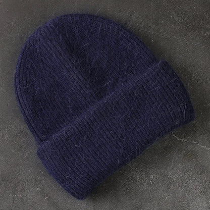 Warm knitted hat for women