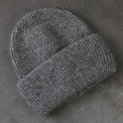 Warm knitted hat for women