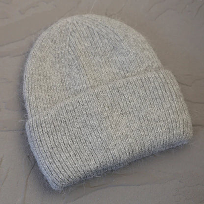 Warm knitted hat for women