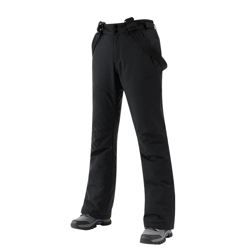 Warm Windproof Waterproof Ski Pants for Women