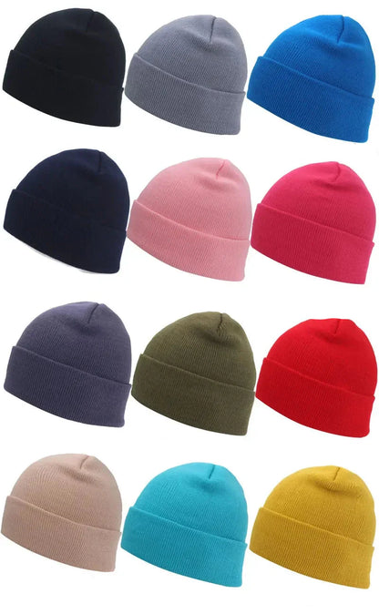 Warmer knit hat for men and women