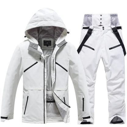 Waterproof ski suit for women and men