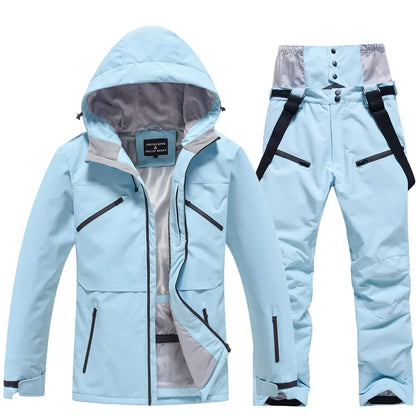 Waterproof ski suit for women and men