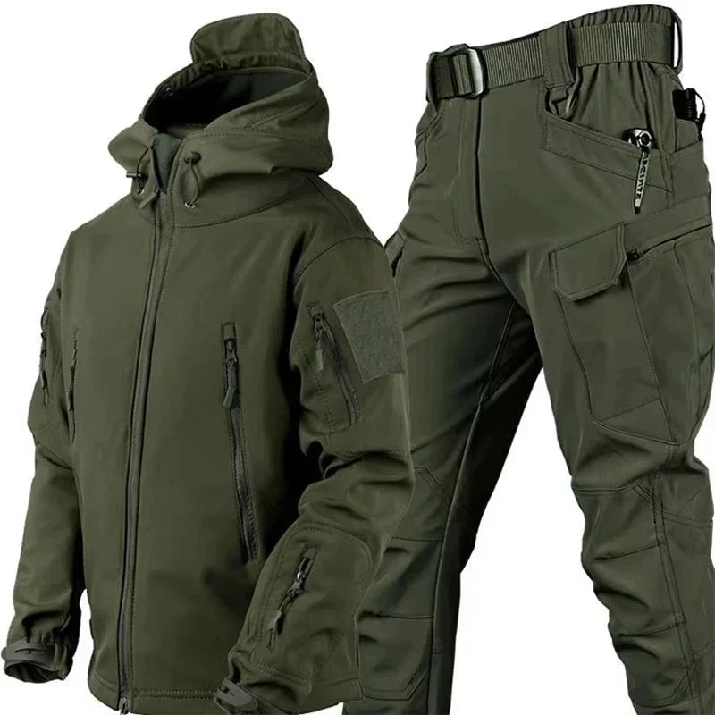 Waterproof Tactical Jacket & Cargo Pants Set