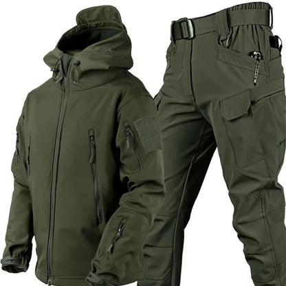 Waterproof Tactical Jacket & Cargo Pants Set