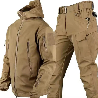 Waterproof Tactical Jacket & Cargo Pants Set