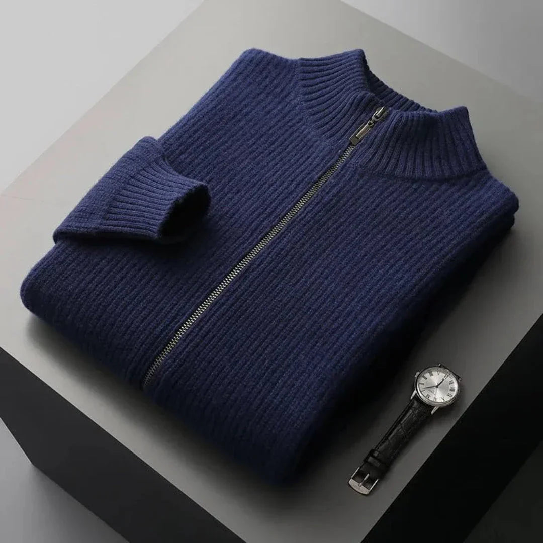 Watson Full-Zip Wool Sweater