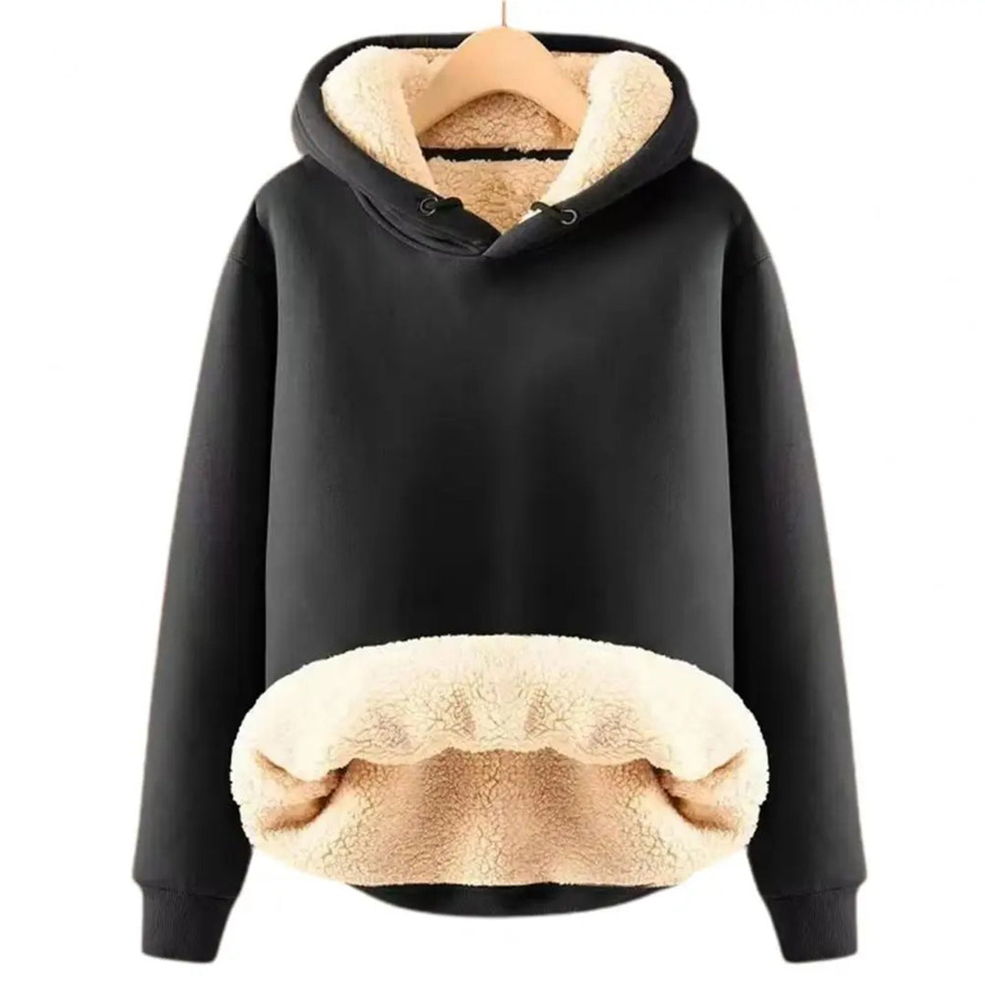 Soft and warm women's hoodie