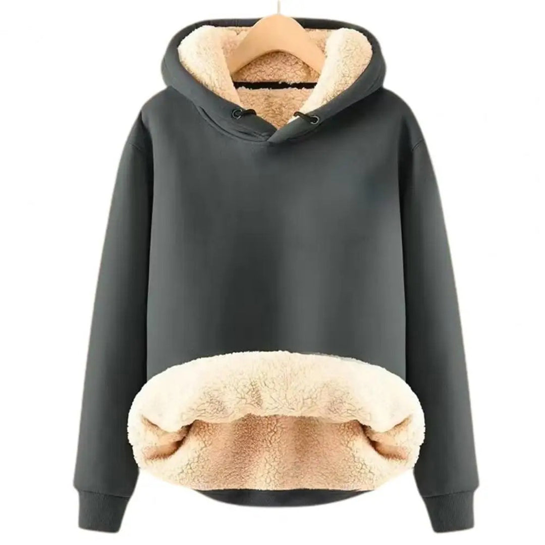 Soft and warm women's hoodie