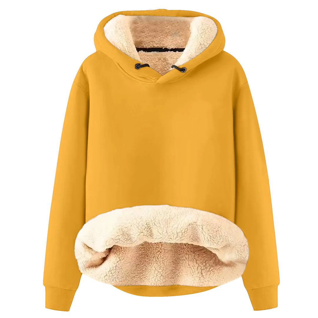 Soft and warm women's hoodie