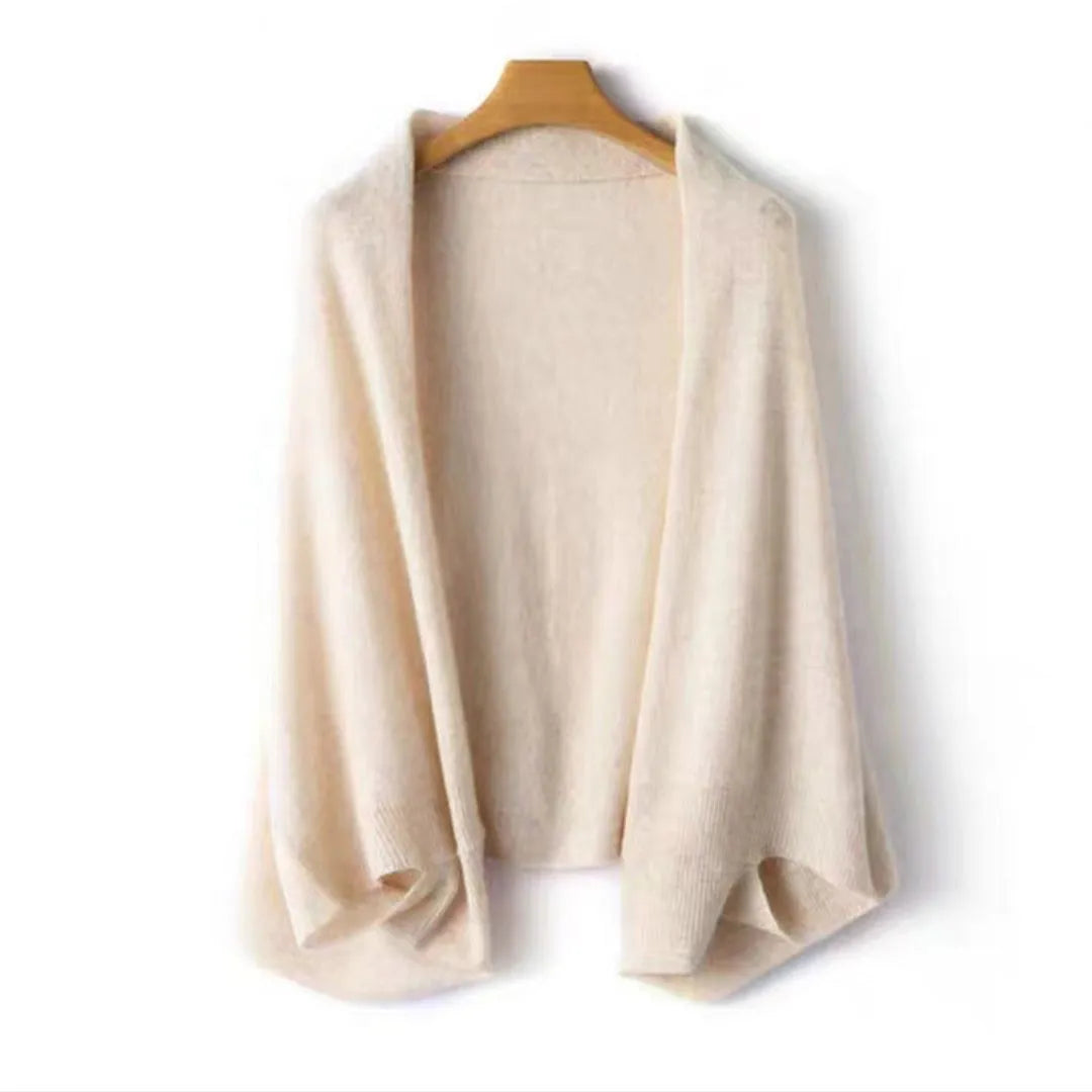 Soft cardigan with open front