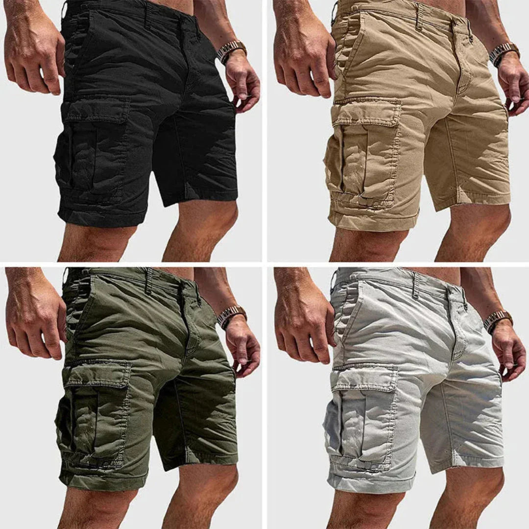 Wendell Cargo Shorts For Men Durable Breathable Cargo Shorts With Rugged Comfort And Ample Pockets