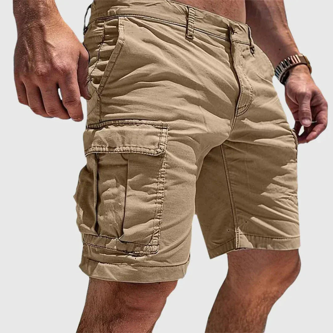 Wendell Cargo Shorts For Men Durable Breathable Cargo Shorts With Rugged Comfort And Ample Pockets