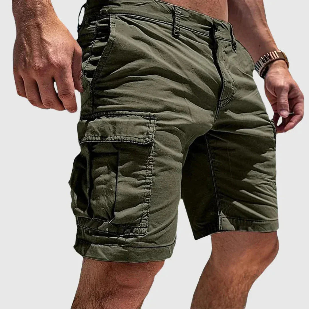 Wendell Cargo Shorts For Men Durable Breathable Cargo Shorts With Rugged Comfort And Ample Pockets