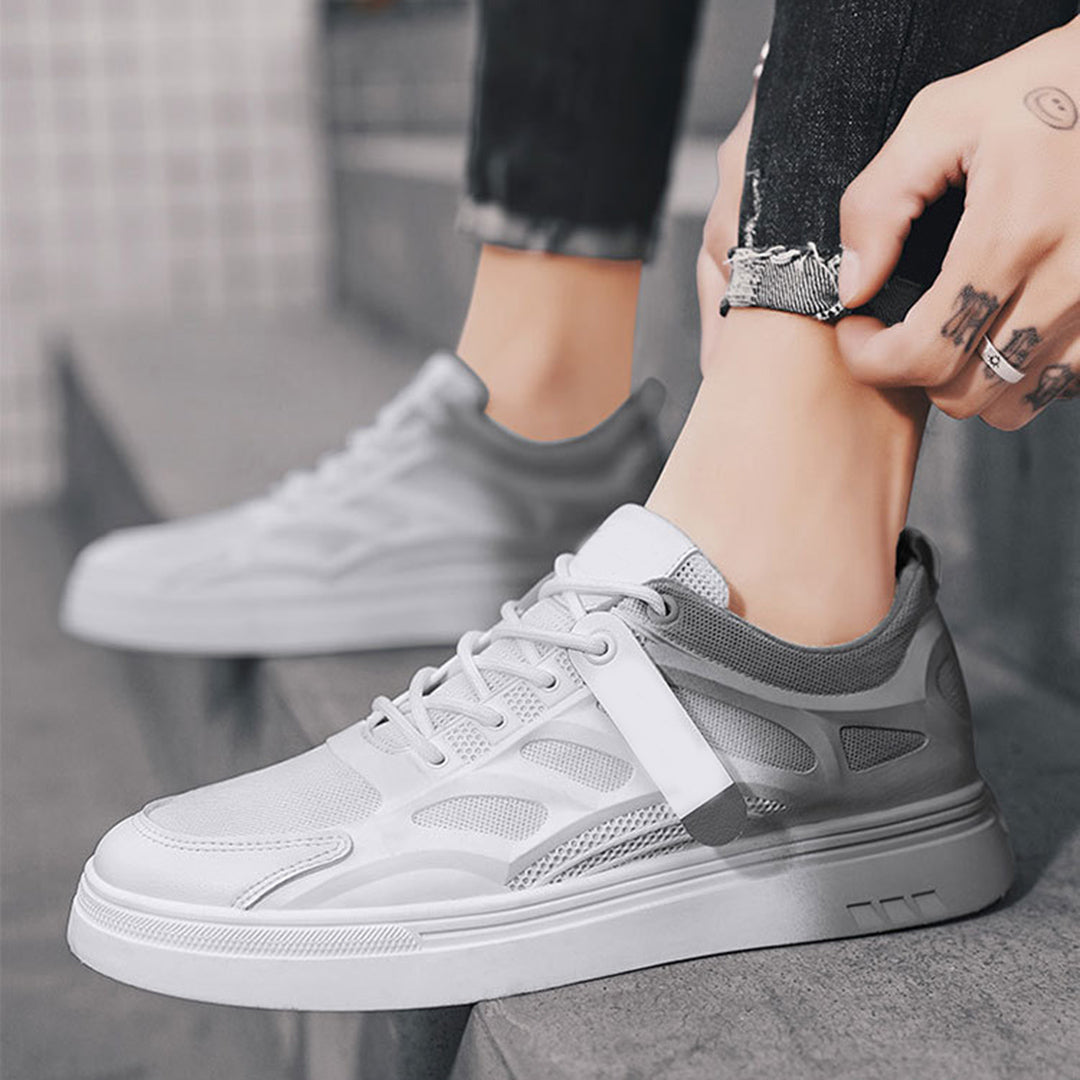 Nahid Mens Sneakers Stylish Cushioned Thick Sole For Fashion Conscious Men Everyday Comfort