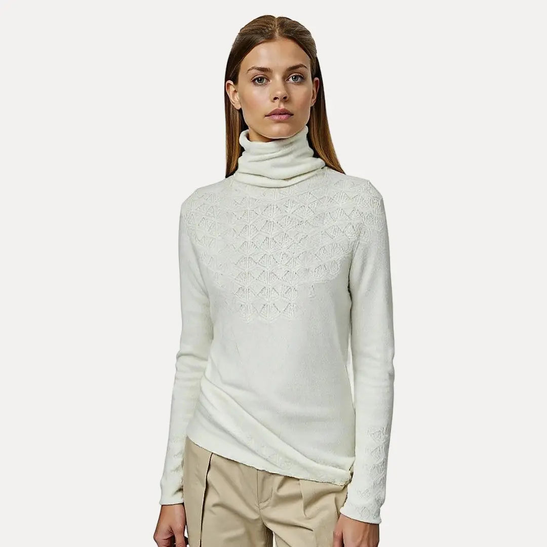 Clara Soft Turtleneck Sweater For Women, Cozy Warm Knit, Luxurious Everyday Style For Cold Weather