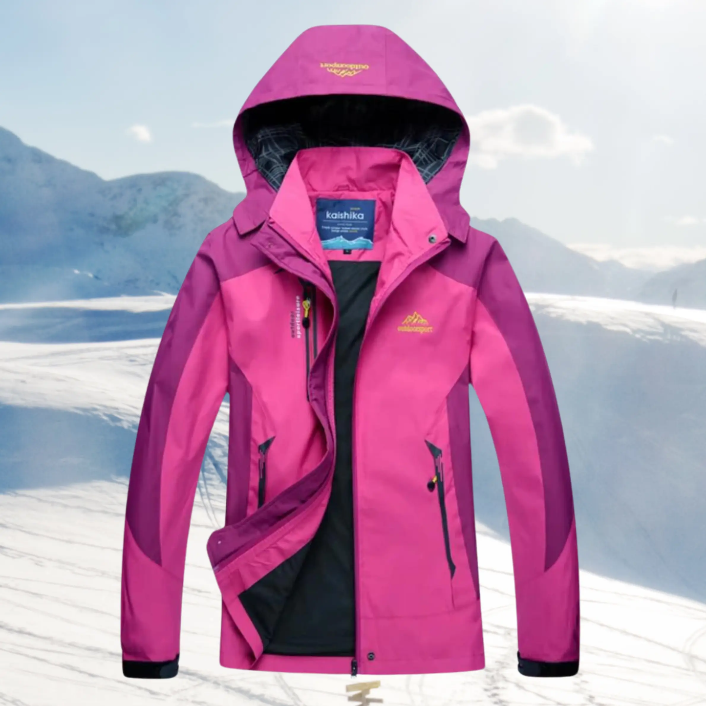 Wind & Water-Resistant Outdoor Jacket for Women – Stylish & Functional