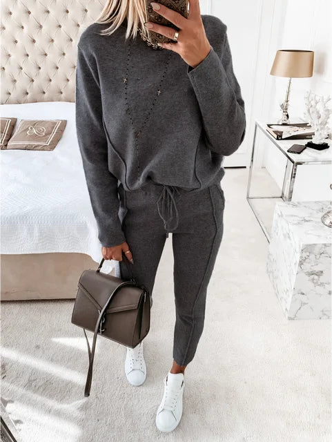 Women's Casual Tracksuit Set | Relaxed Fit