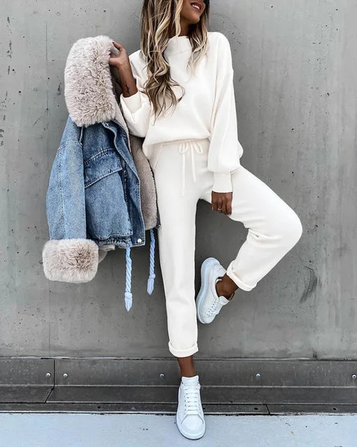 Women's Casual Tracksuit Set | Relaxed Fit