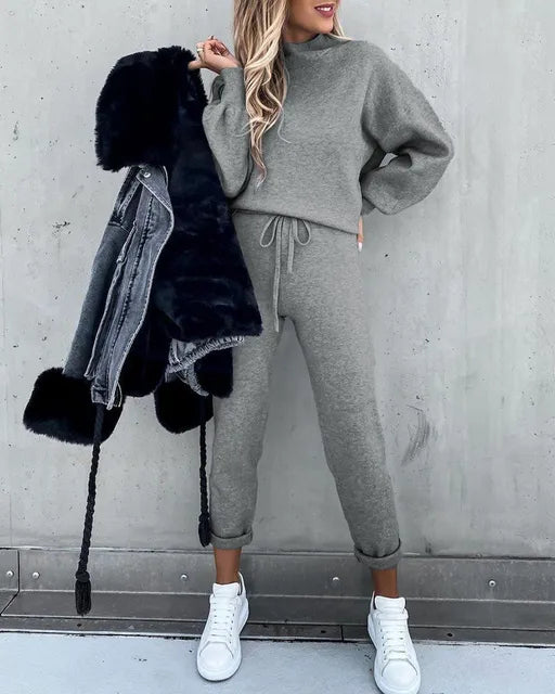 Women's Casual Tracksuit Set | Relaxed Fit