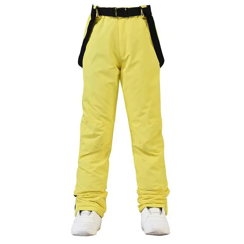 Water-repellent winter ski pants