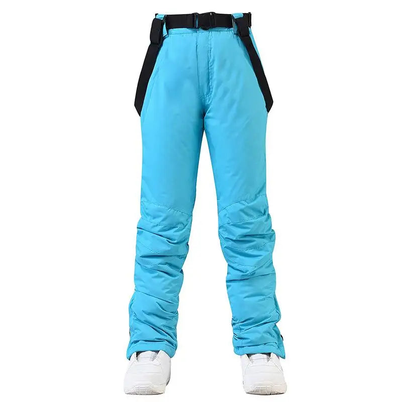 Water-repellent winter ski pants
