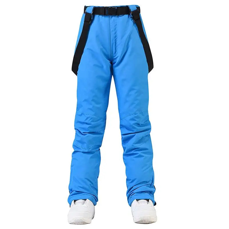 Water-repellent winter ski pants