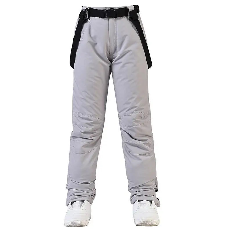 Water-repellent winter ski pants