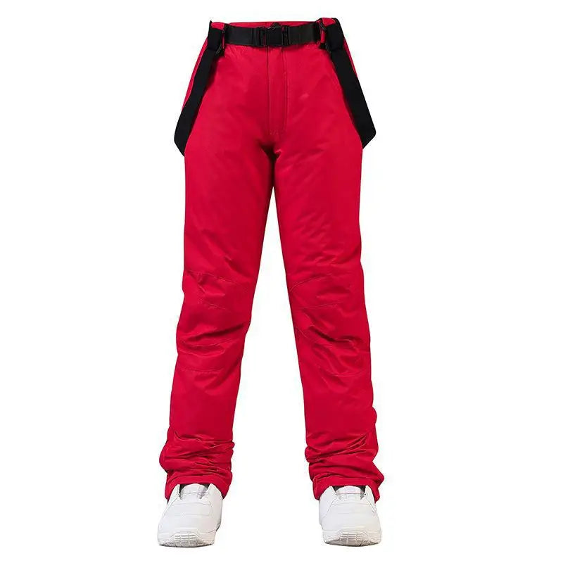 Water-repellent winter ski pants