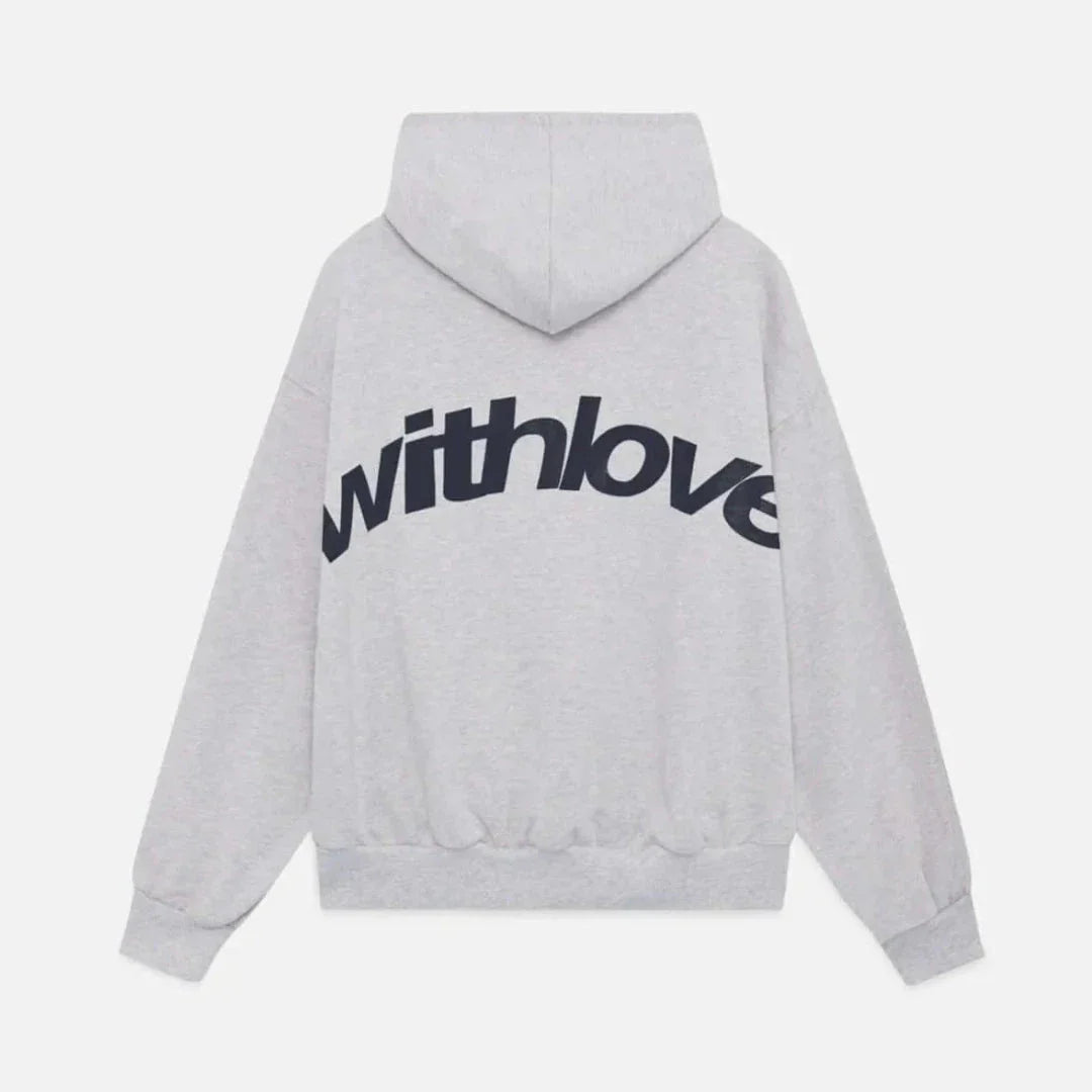 With Love Statement Casual Hoodie