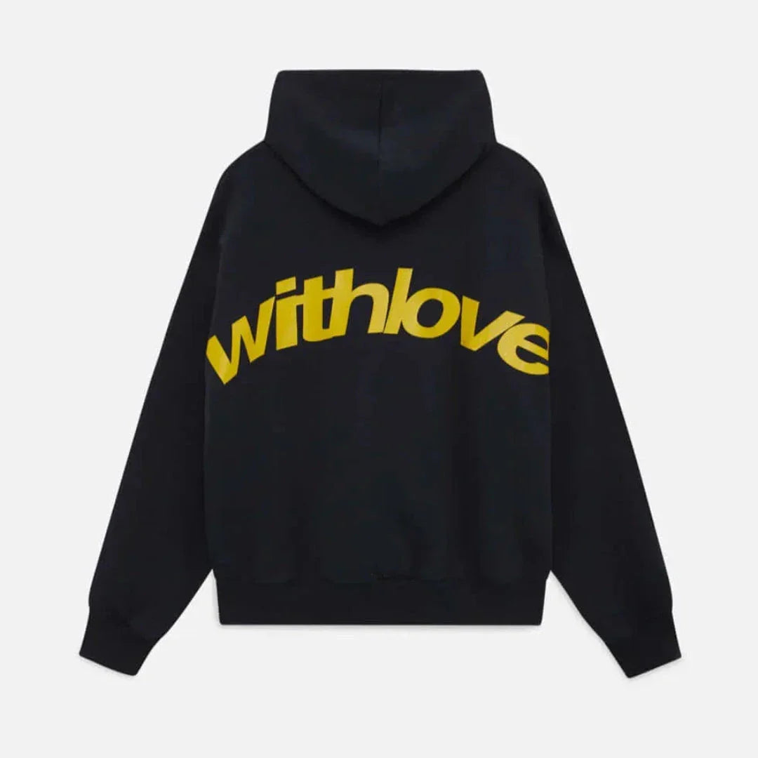 With Love Statement Casual Hoodie