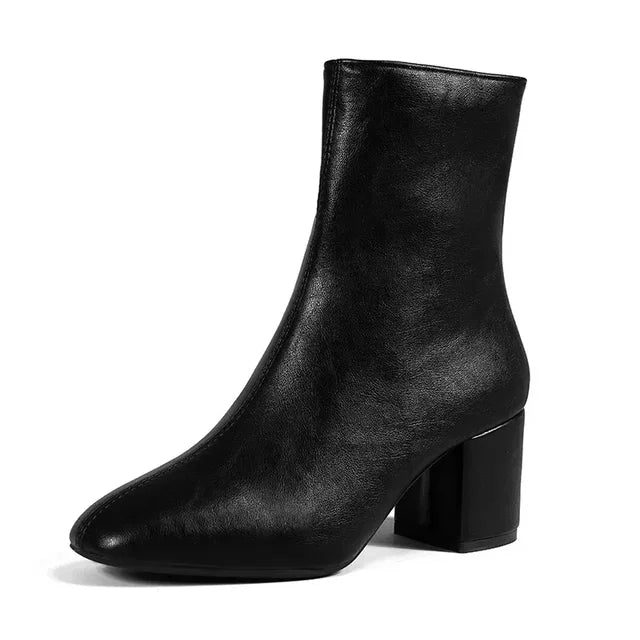Women’s Heeled Ankle Boots | Block Heel