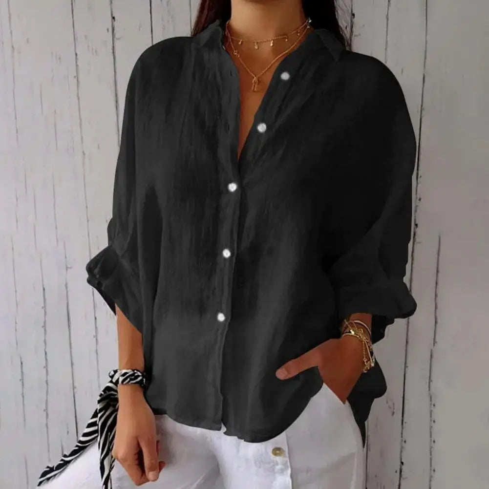 Paulina Women's Blouse Relaxed Versatile Fit For Office And Everyday Wear For All Body Shapes