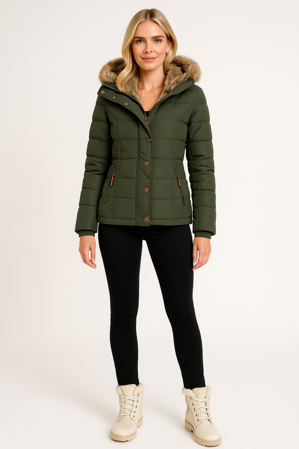 Women’s Insulated Hooded Down Coat