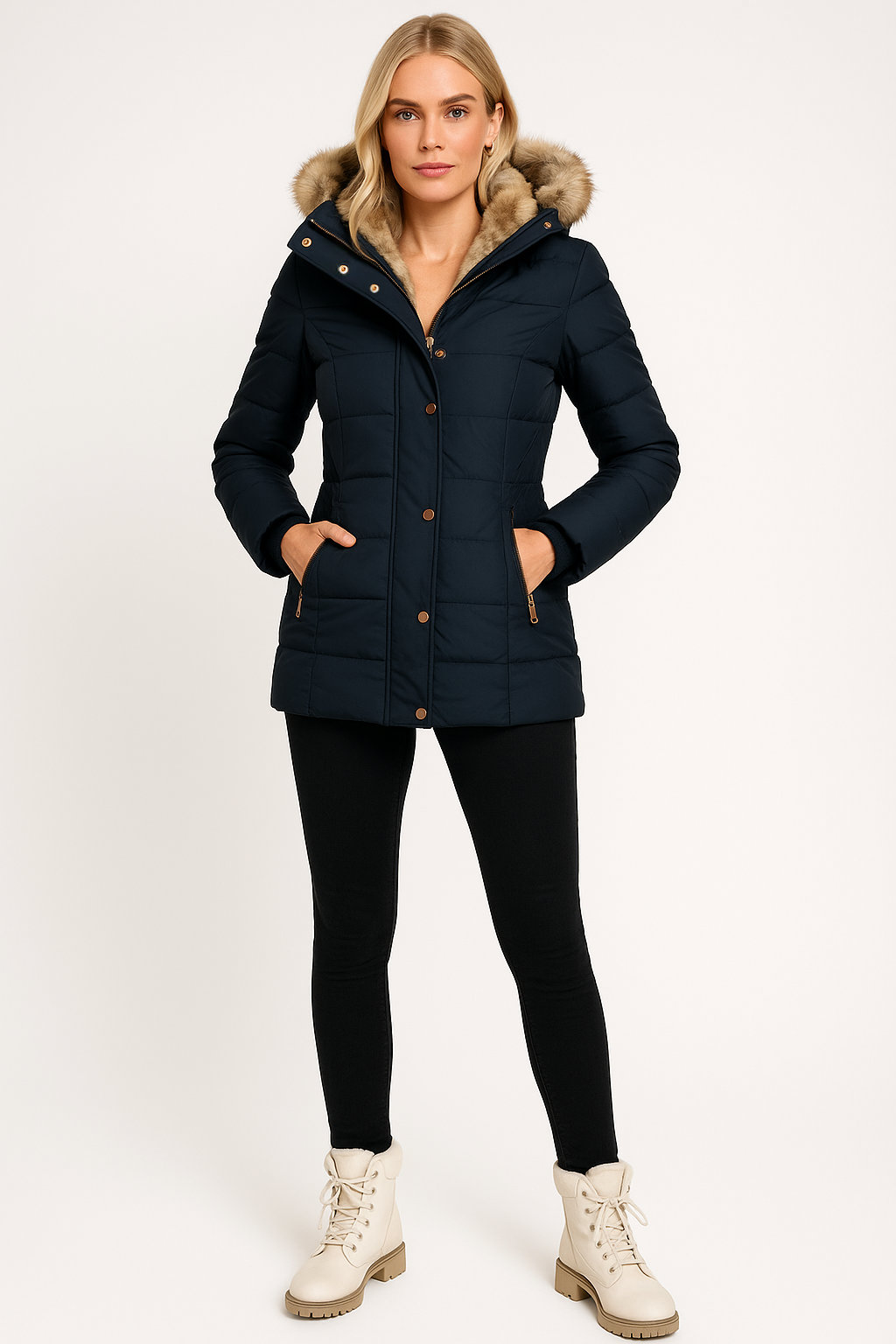Women’s Insulated Hooded Down Coat