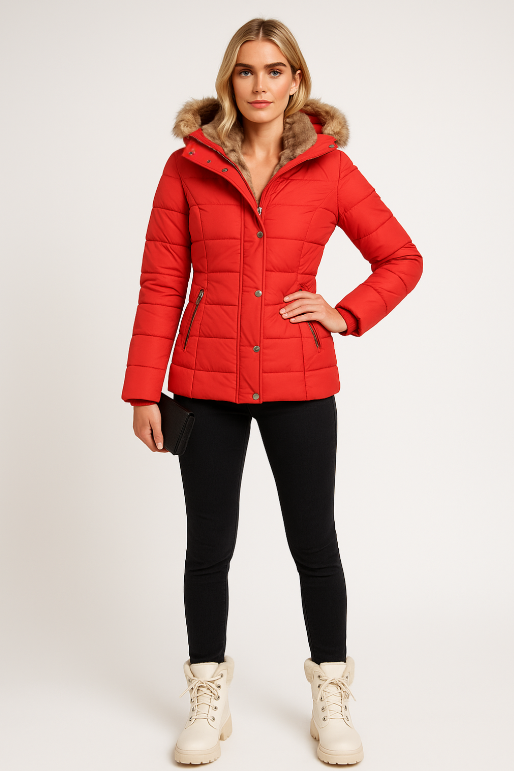 Women’s Insulated Hooded Down Coat