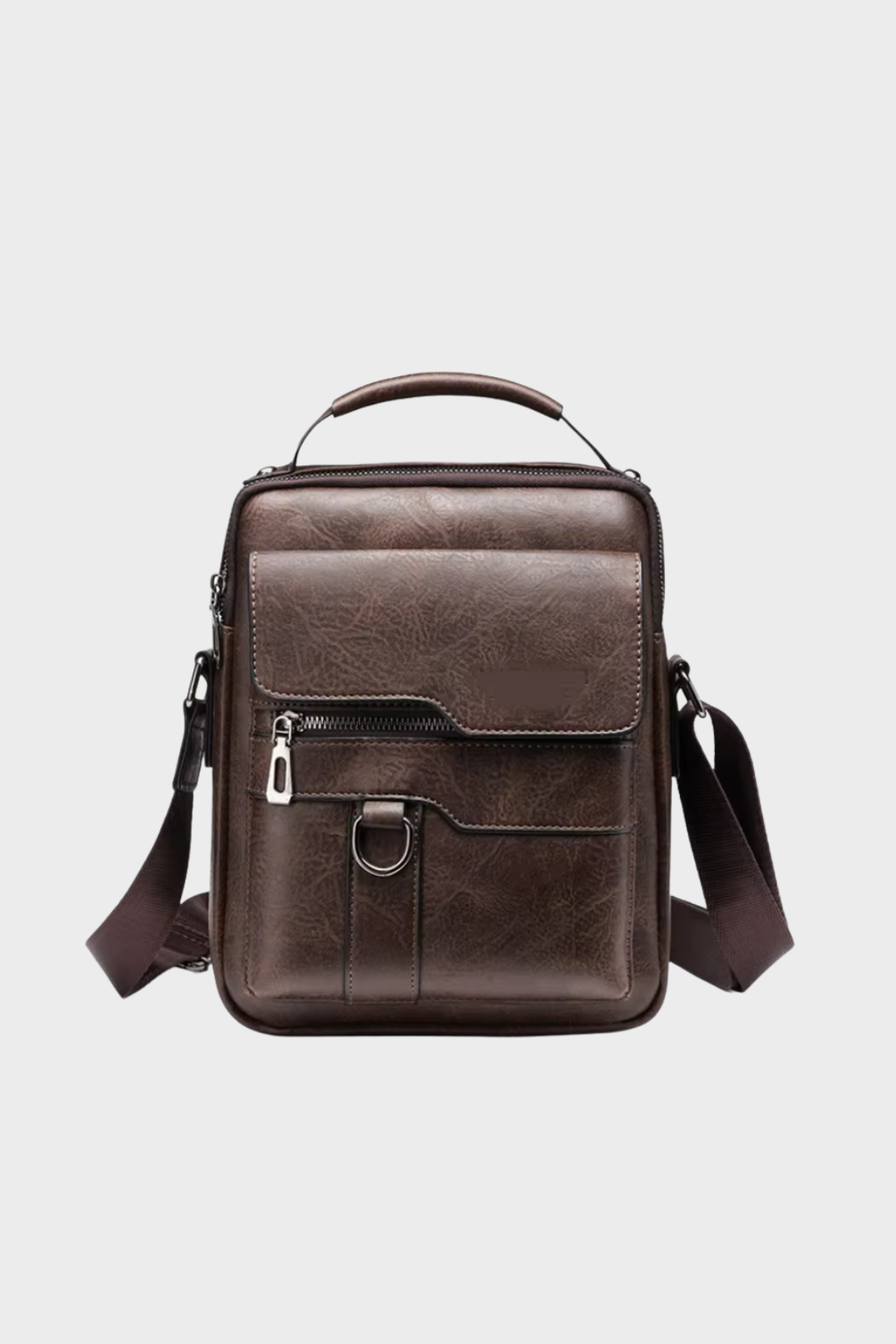 Women's Structured Leather Crossbody Bag