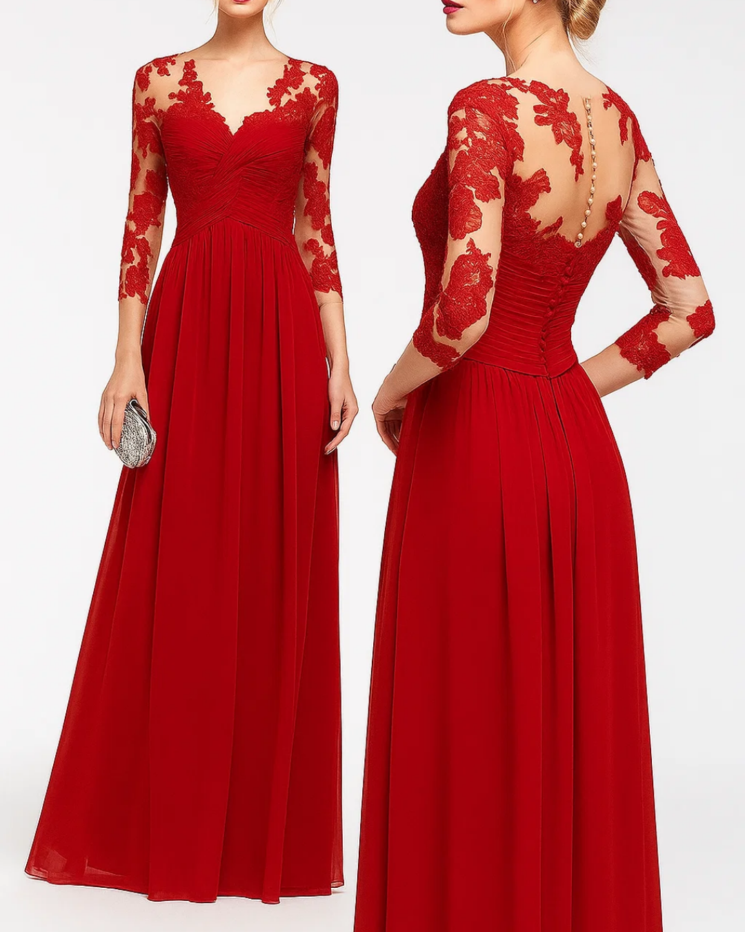 Women's Flowing Maxi Dress With Relaxed Silhouette