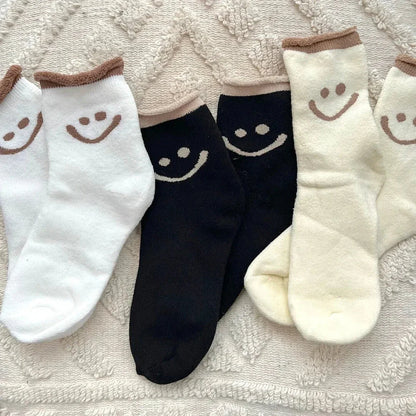 Women's Happy Face Ankle Socks