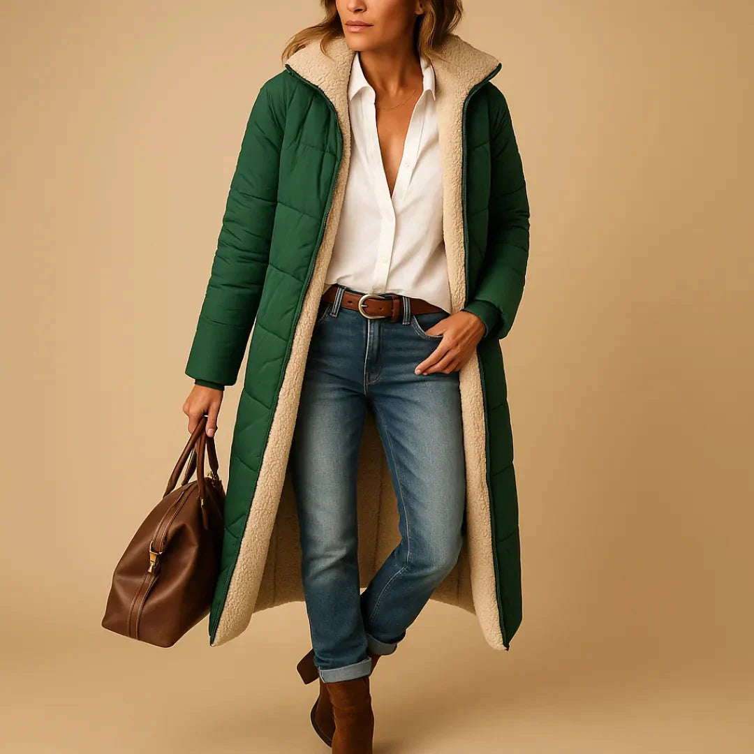 Women’s Long Quilted Puffer Coat
