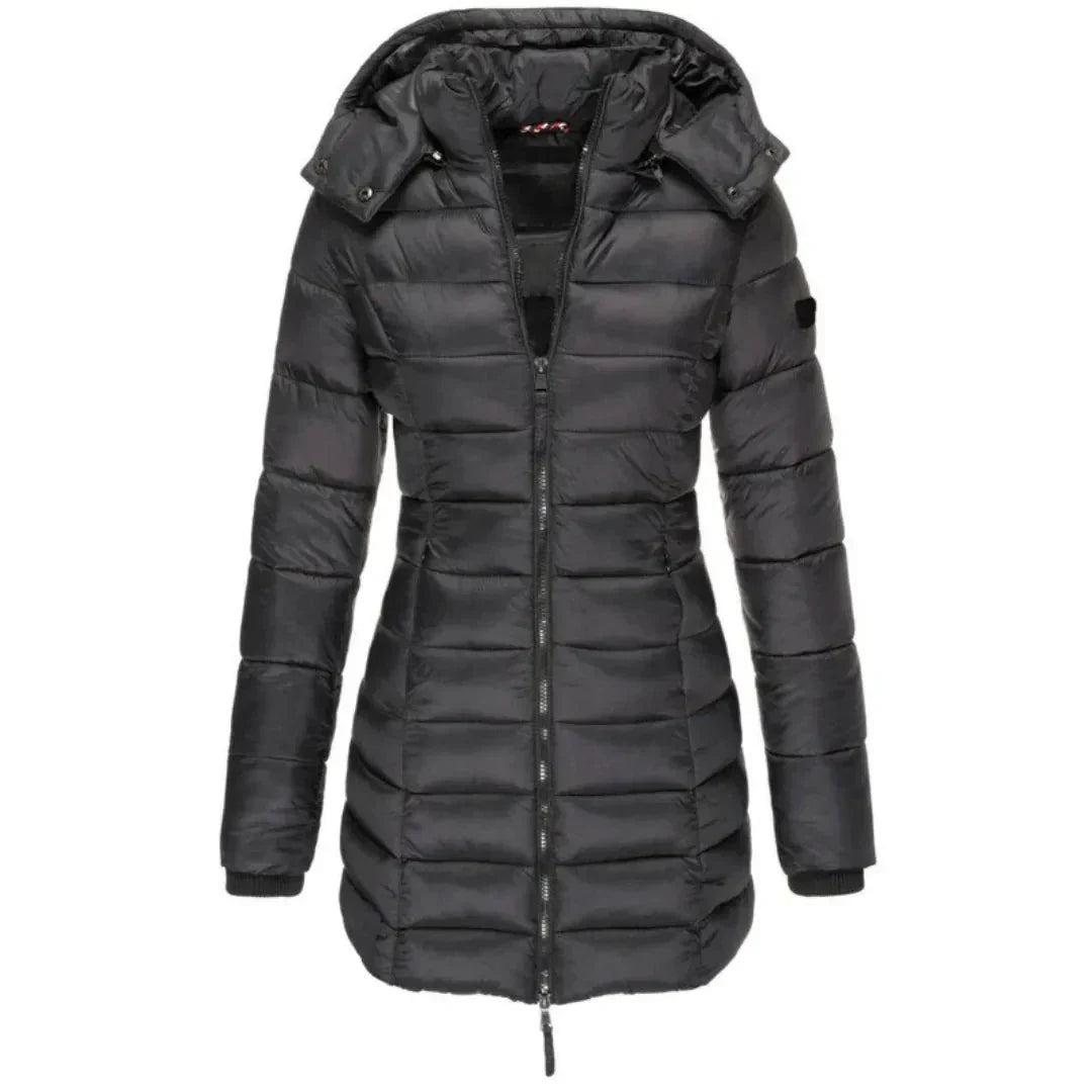 Women’s Longline Hooded Down Jacket