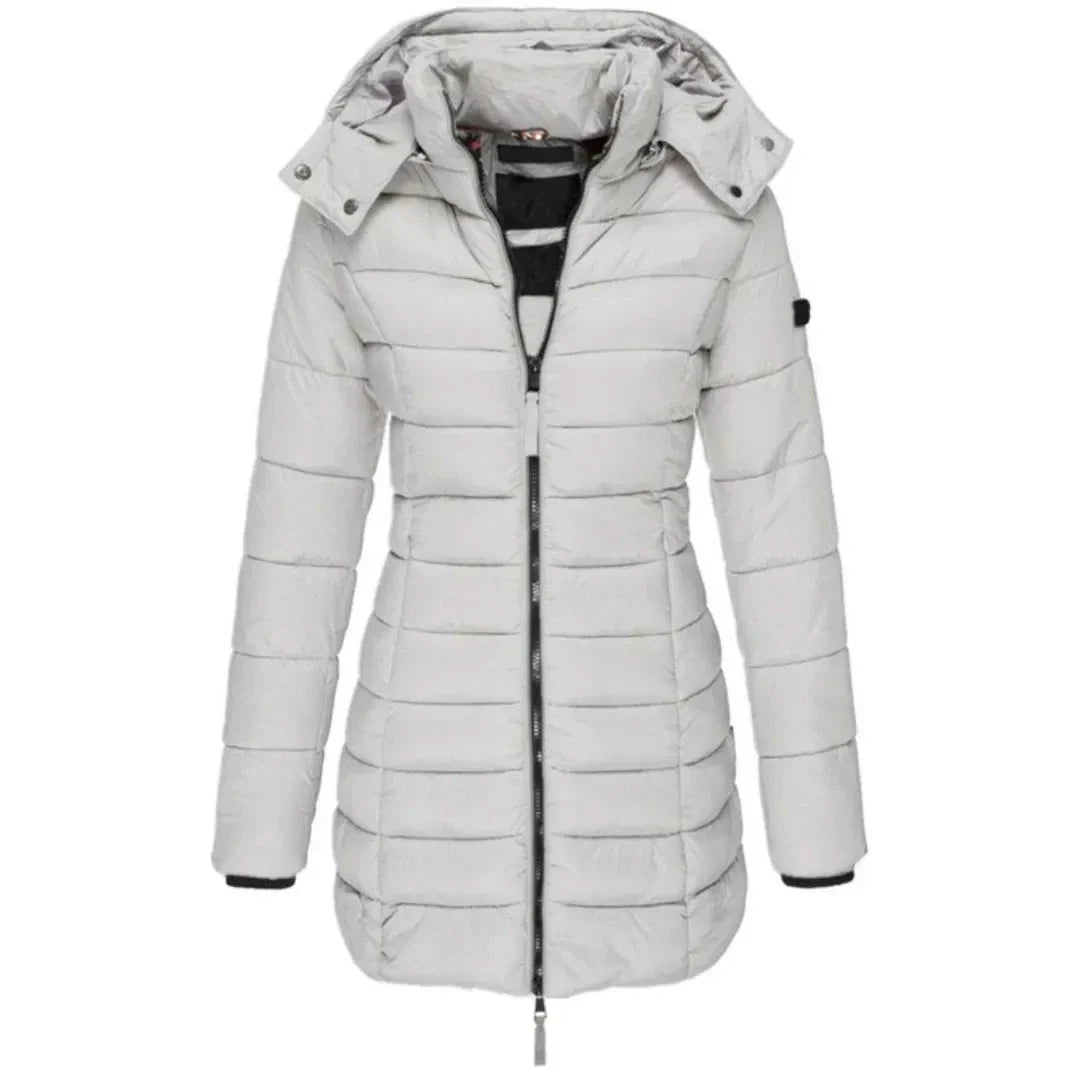 Women’s Longline Hooded Down Jacket
