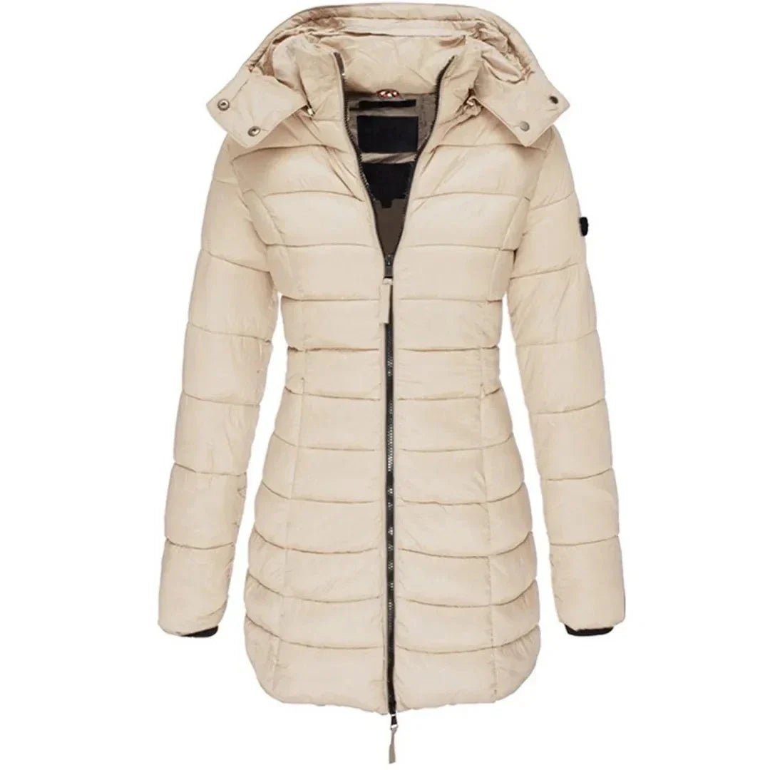 Women’s Longline Hooded Down Jacket