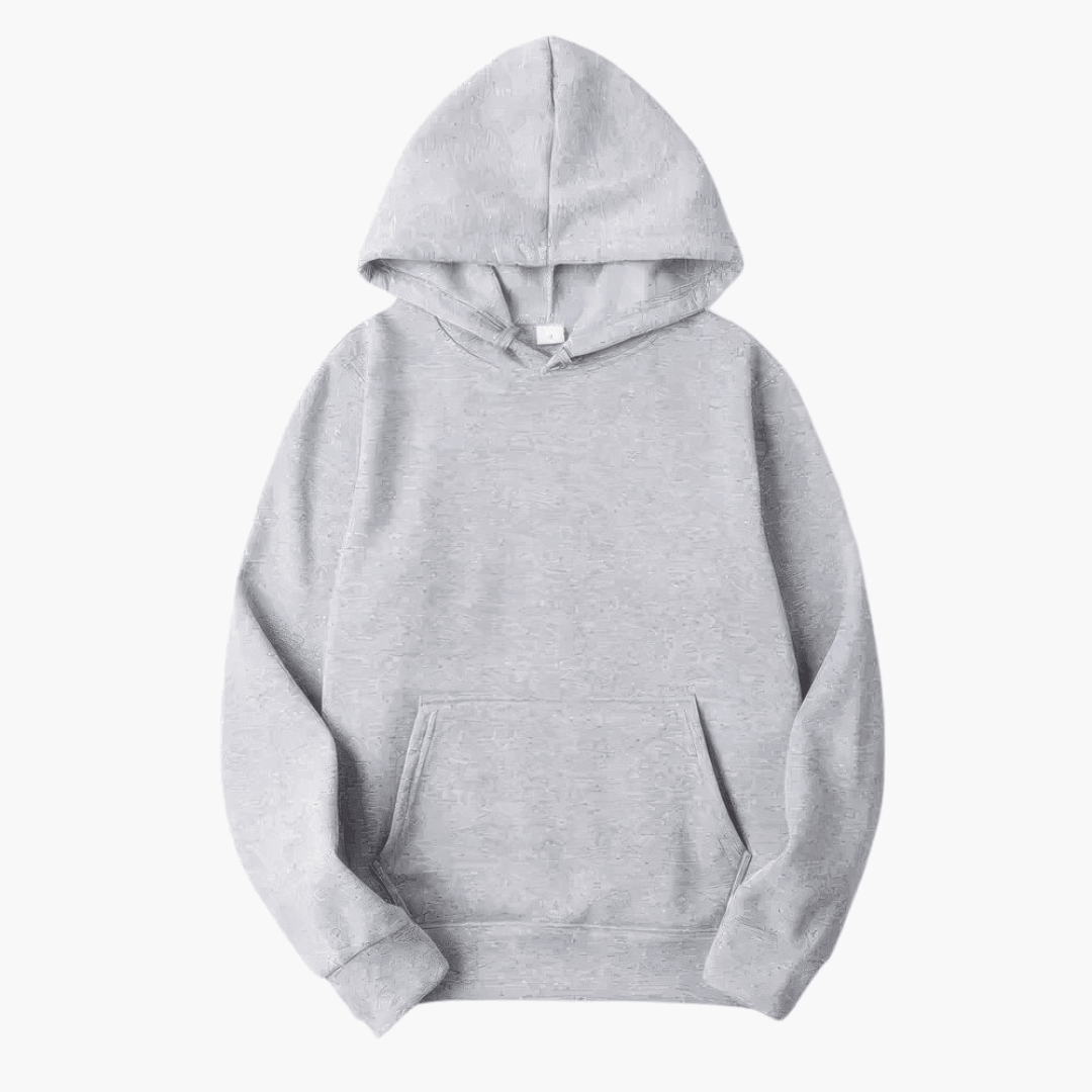 Hunter Men's Simple Long Sleeve Hoodie With Cozy Fit And Spacious Hood For Everyday Comfort Casual Wear And Outdoors