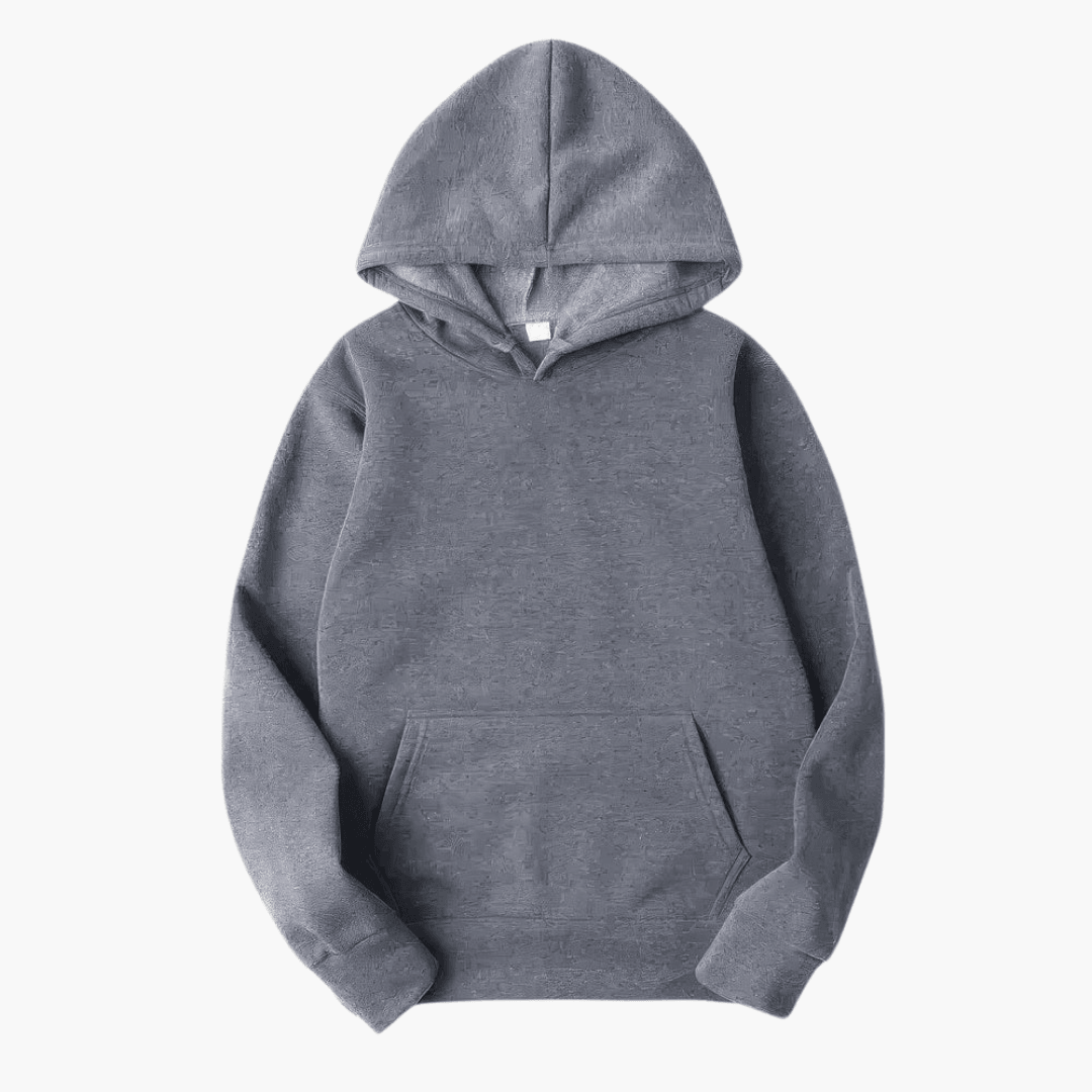 Hunter Men's Simple Long Sleeve Hoodie With Cozy Fit And Spacious Hood For Everyday Comfort Casual Wear And Outdoors