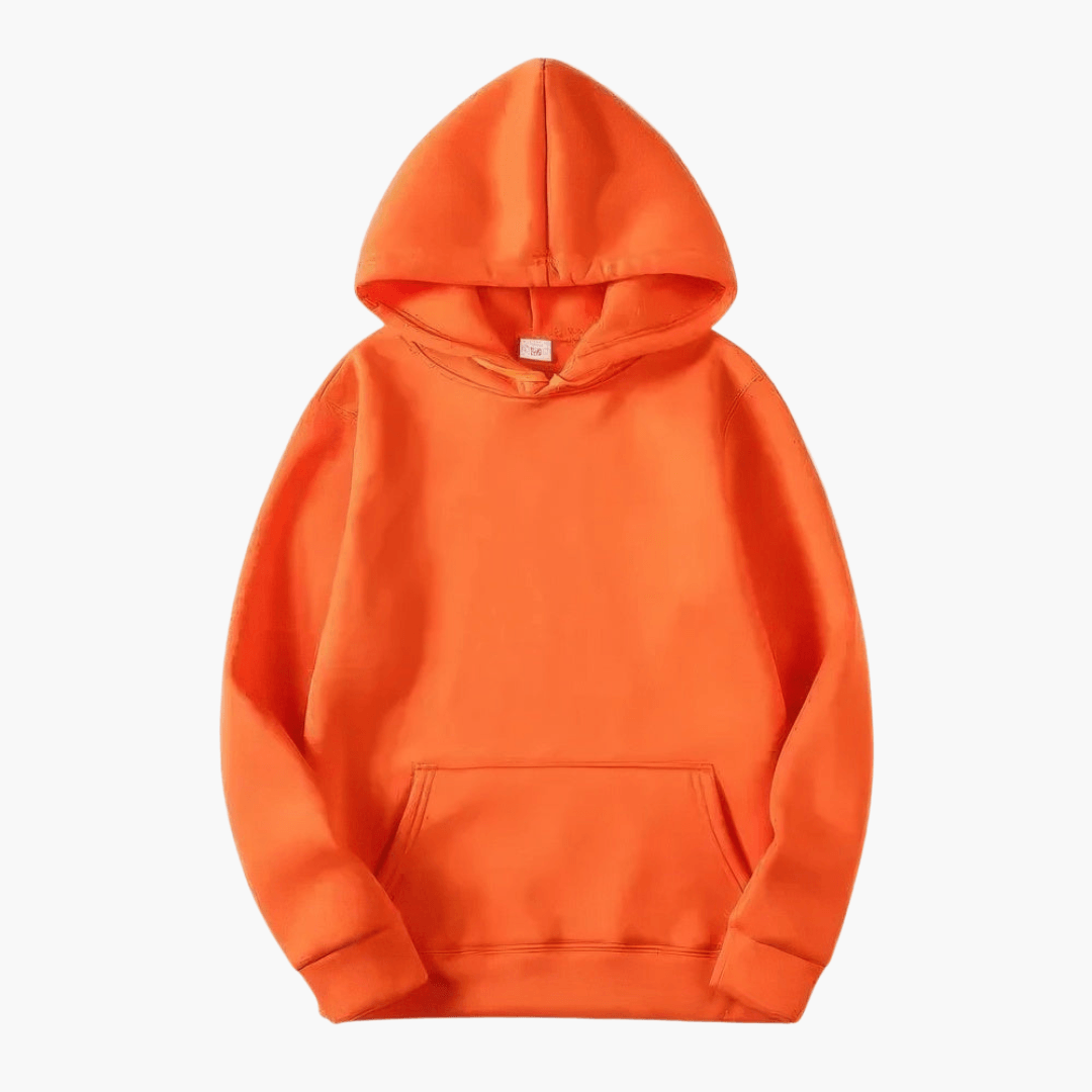 Hunter Men's Simple Long Sleeve Hoodie With Cozy Fit And Spacious Hood For Everyday Comfort Casual Wear And Outdoors