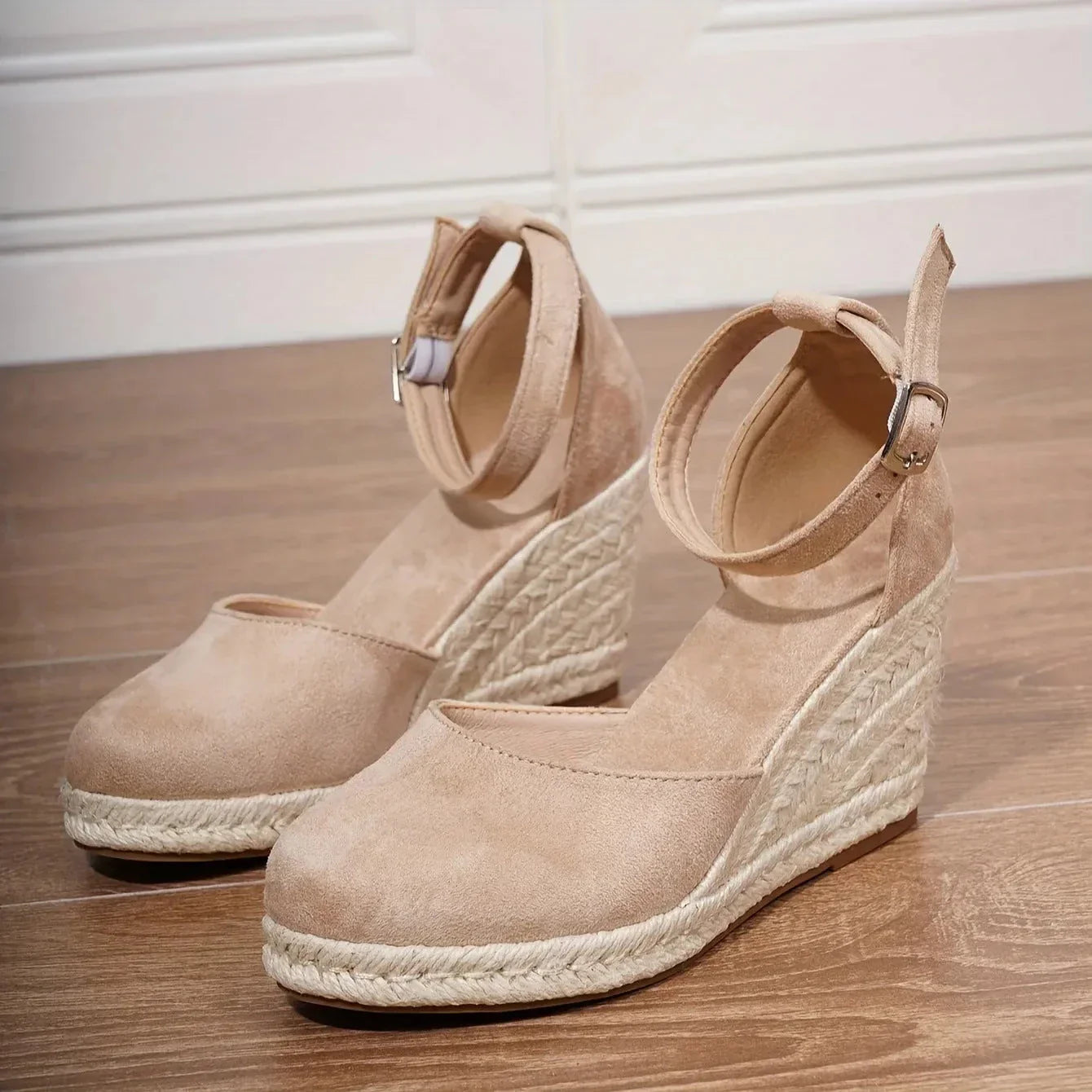 Savannah Espadrille Closed-Toe Wedge