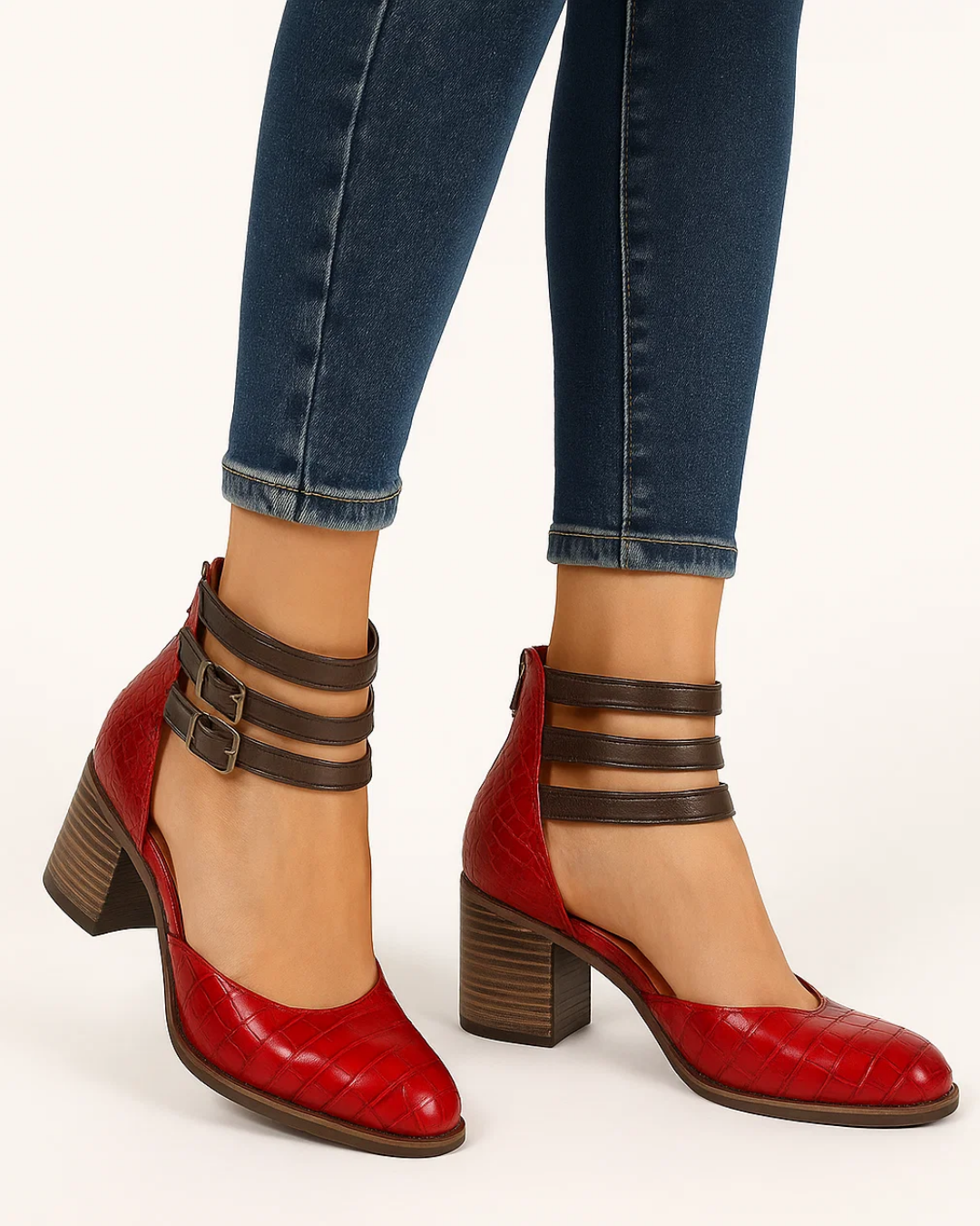 Women's Elegant Block Heel Pumps